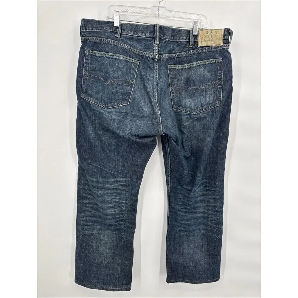 Polo Ralph Lauren 15941‎ Classic Fit 067 Jeans Mens  40x28 Length Altered